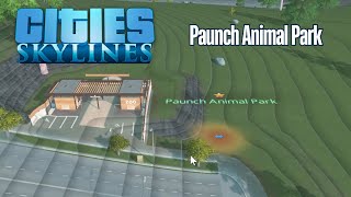 Cities Skylines Parklife Building A Zoo [upl. by Lowenstein236]