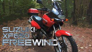 Suzuki XF650 Freewind  Test i Opinia [upl. by Neeneg510]