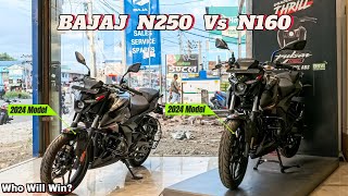 Bajaj N250 Vs N160 Comparison  Bajaj N250N160 Price in Nepal 2024🇳🇵 [upl. by Sydalg]