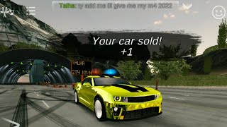 i gave 💸my 1695hp chevrolete camaro ep 4 in car parking multiplayer new update 2022 shorts [upl. by Annaig]