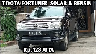 HARGA TOYOTA FORTUNER BEKAS SOLAR amp BENSIN  Harga Dibawah 200 juta [upl. by Ydaf]