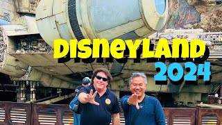 Our adult trip to Disneyland in California in 2024 with no kids seeing the Star Wars attractions [upl. by Enitselec]