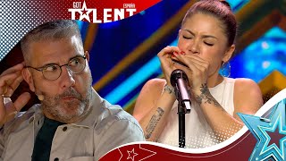 Lo que hace con la ARMÓNICA es algo inaudito  Audiciones 10  Got Talent España 2023 [upl. by Annaes102]