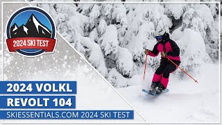 2024 Volkl Revolt 104  SkiEssentialscom Ski Test [upl. by Llenor]