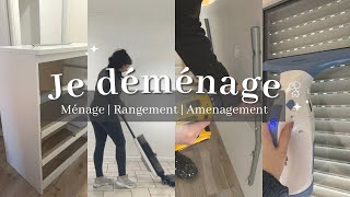 JE DÉMÉNAGE ENFIN  ✨ Ménage rangement et aménagement de la maison 💪🏼 [upl. by Lraed]