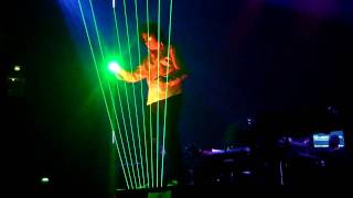 HD Jean Michel Jarre  Laser Keyboard  Live  MEN Arena 720p [upl. by Nonarb]