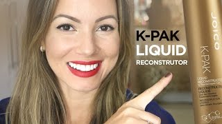 Joico Kpak Liquid Reconstruct [upl. by Shaylyn]