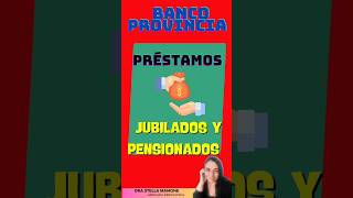 PRÉSTAMOS PARA JUBILADOS Y PENSIONADOS DE ANSES E IPS DEL BANCOPROVINCIA [upl. by Salokcin934]