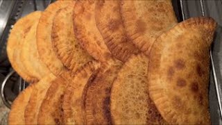 Shrimp amp Beef Empanada Recipe Puerto Rican Style [upl. by Nobe]