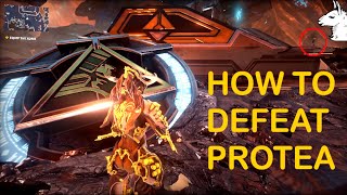 Lets Play Warframe 73 The Deadlock Protocol  Part 5 Parvos Granum How to Defeat Protea [upl. by Nereil528]