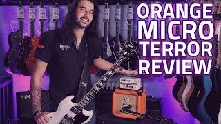 Orange Micro Terror Guitar Amplifier Head Demo Review w PPC108 Cab [upl. by Staley]