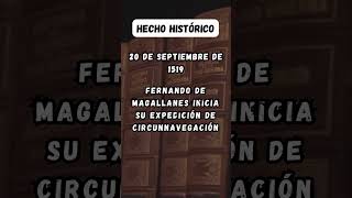 20 de septiembre Fernando de Magallanes inicia su expedición de circunnavegación [upl. by Jaal]