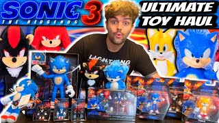 I Bought EVERY Sonic Movie 3 Toy  Ultimate JAKKS Pacific Sonic Toy Haul [upl. by Enetsuj]