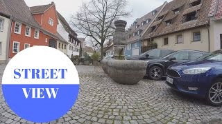 STREET VIEW Hüfingen am Südschwarzwald in GERMANY [upl. by Yaf208]