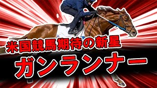 【海外競馬】米国競馬界の超新星 ガンランナー【最強馬】 [upl. by Latsyrhk]