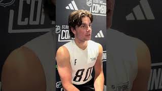 The Rise of Jett Luchanko Was Evident at the NHL Combine [upl. by Eimyaj]