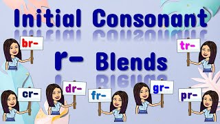 Initial Consonant r Blends  Consonant Blends  R Blends  Reading  Teacher Beth Class TV [upl. by Enaywd490]