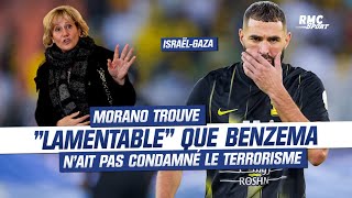 IsraëlGaza  Je trouve lamentable que Benzema nait pas condamné le terrorisme tacle Nadine Morano [upl. by Arlee275]