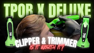 TPOB X DELUXE CLIPPER amp TRIMMER  SLIME EDITION [upl. by Muriah545]