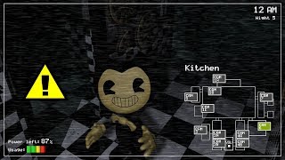 BENDY JUMPSCARE IN FNAF Bendy And The Ink Machine [upl. by Rika283]