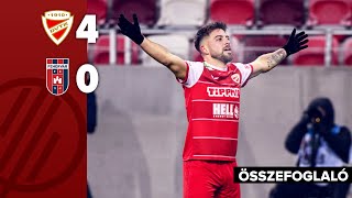 NB I DVTK–Fehérvár FC 4–0  összefoglaló [upl. by Pantin709]