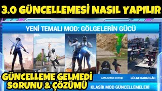 YENİ GÜNCELLEME GELMEDİ SORUNU ÇÖZÜMÜ 😈 PUBG Mobile 30 GÜNCELLEMESİ NASIL YAPILIR 🤔 NASIL İNDİRİLİR [upl. by Morry]