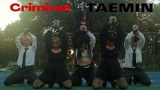 TAEMIN 태민 ‘Criminal’ Dance Cover  Denver CO 📍 [upl. by Aicel860]