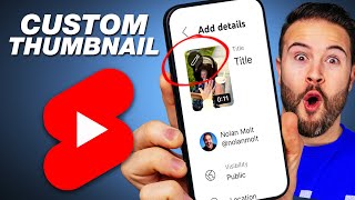 How to Add a Thumbnail to YouTube Shorts NEW Feature [upl. by Rochemont11]