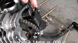 Adjusting Valve Clearance on a Subaru EX Series Engine [upl. by Baxter]