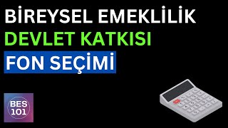 BÄ°REYSEL EMEKLÄ°LÄ°K DEVLET KATKISI FON SEĆ‡Ä°MÄ°  Bes Faizli  Faizsiz DK [upl. by Jenkel]