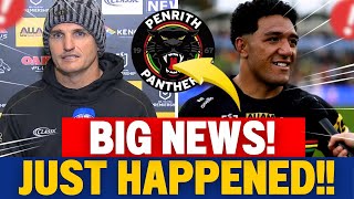 🚨UPDATE JUST CONFIRMED GOT THE FANS BUZZING LATEST NEWS FROM THE PENRITH PANTHERS [upl. by Alidis371]