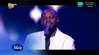 Nkosi performed ‘Ballerina Girl’ by Lionel Richie – Idols SA  S19  Ep 11  Mzansi Magic [upl. by Feodora829]