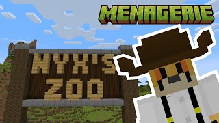 Opening up a MINECRAFT Zoo  Menagerie [upl. by Burney481]