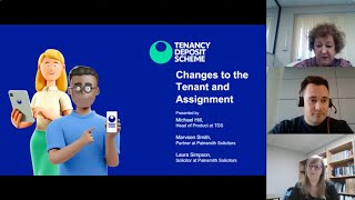 Painsmith Solicitors amp TDS Webinar  Changes to the Tenant and Assignment [upl. by Oiram]