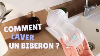 Voici comment LAVER UN BIBERON très FACILEMENT [upl. by Eneirda]