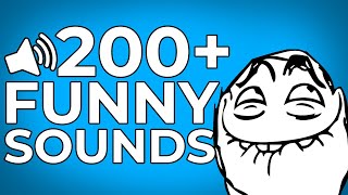 200 MEME SOUND EFFECTS Pack For Editing 2024 Copyright Free [upl. by Davina]