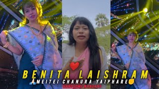 Benita laishramMeitei chanuYaiphare✊🙏🏻 handsomemangang plz 🙏subscribe [upl. by Eiramassenav]