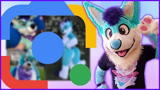 Using Google Lens on my Fursuit [upl. by Leiad]