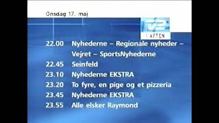 TV2 programoversigt 17 maj 2000 [upl. by Stephi]