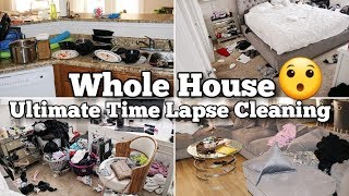 Time Lapse Cleaning  Actual Messy House  Cleaning Motivation  Clean With me  real life Cleaning [upl. by Meredi]