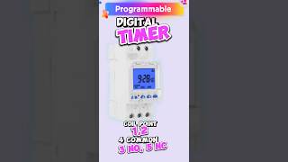 Programmable Digital Timer Connection timer shorts mianelectric [upl. by Lydon320]