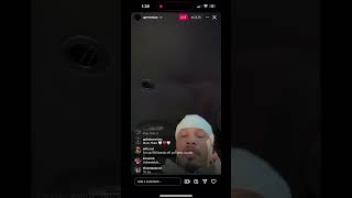 Gervonta “TANK” Davis goes live after disappearing off twitter The champ is back [upl. by Ablem]