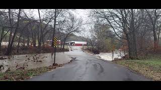 Flood water at the tree farm [upl. by Aronal]