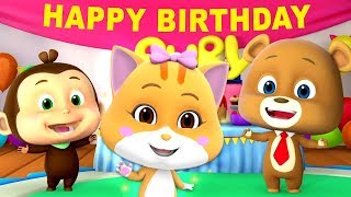 Rubys Birthday  Happy Birthday  Cartoon Video For Kids By Loco Nuts [upl. by Nomyaw]