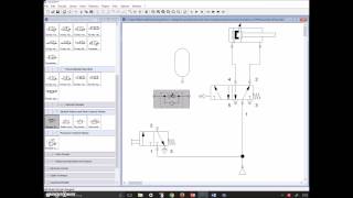 Pneumatics Lab 12On Delay Pneumatic Timer [upl. by Ahsinauq]