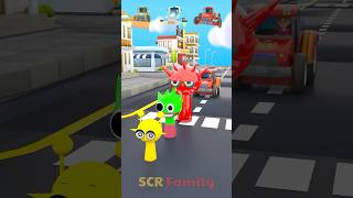 Sprunki vs Nick Tani  Pomni  cars🛺BeamNGDrive scaryteacher beamngdrives sprunki [upl. by Edlun]