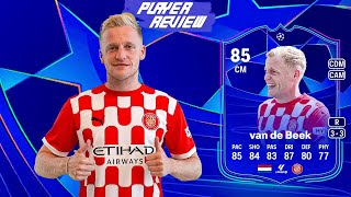 🟦RTTK quot DONNY VAN DE BEEK quot COMPLETE PLAYER REVIEW IN FC25 🤩 [upl. by Aihtiekal]