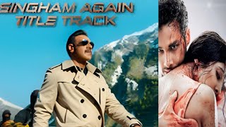 Singham Again Title Track Ajay Akshay Ranveer Kareena De epikaTiger Ravi Basrur  Letast Song [upl. by Darbee]