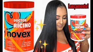 NOVEX DOCTOR RÍCINO  EMBELLEZE LANÇAMENTO [upl. by Heer]