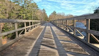 A Railfans Ideal ATV Trail The Ammonoosuc Rail Trail [upl. by Tsui]